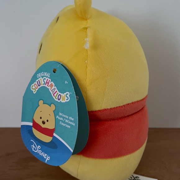 Disney Squish-mallow 8” Pooh New With Tags, GREAT CHRISTMAS GIFT! - Picture 2 of 3